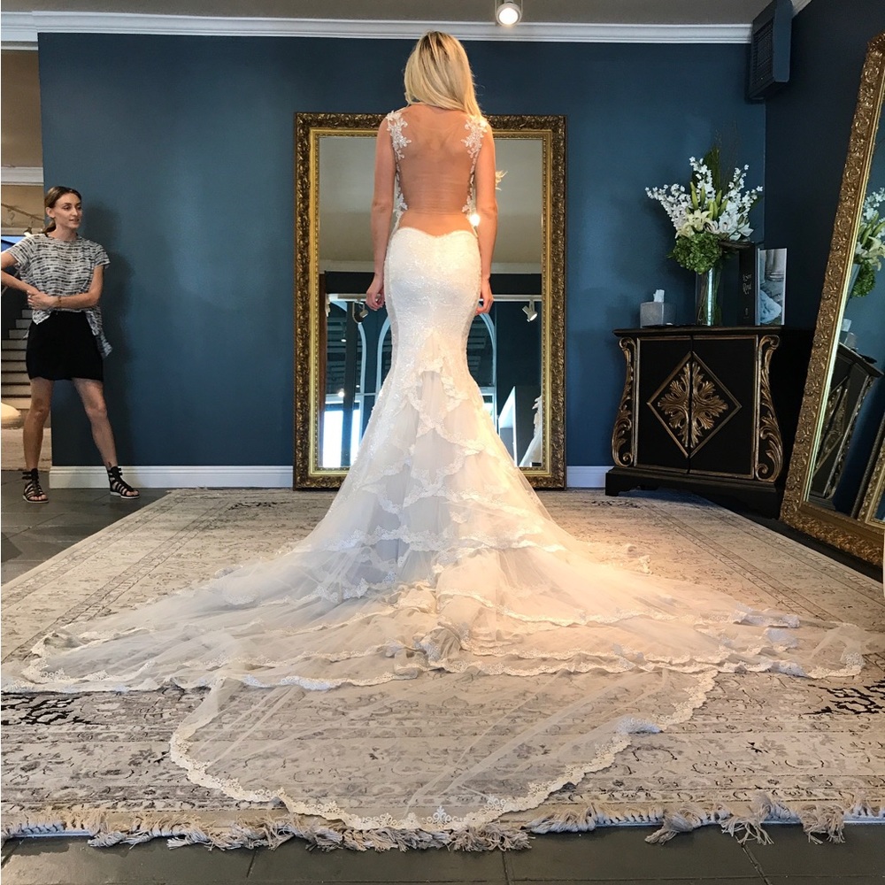 This is the Maddison Dress from  Galia Lahav Couture Collection.